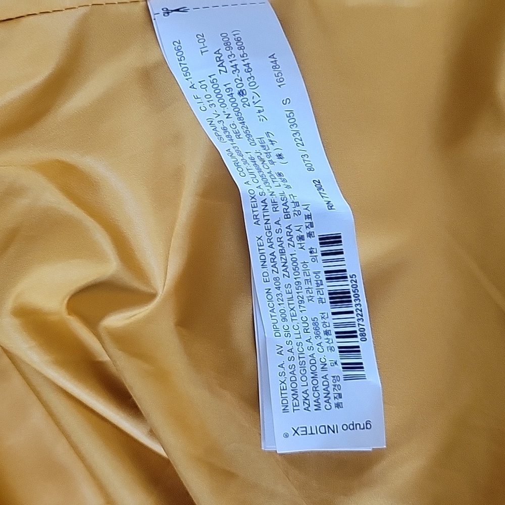 Zara puffed winter jacket - Picture 7 of 9